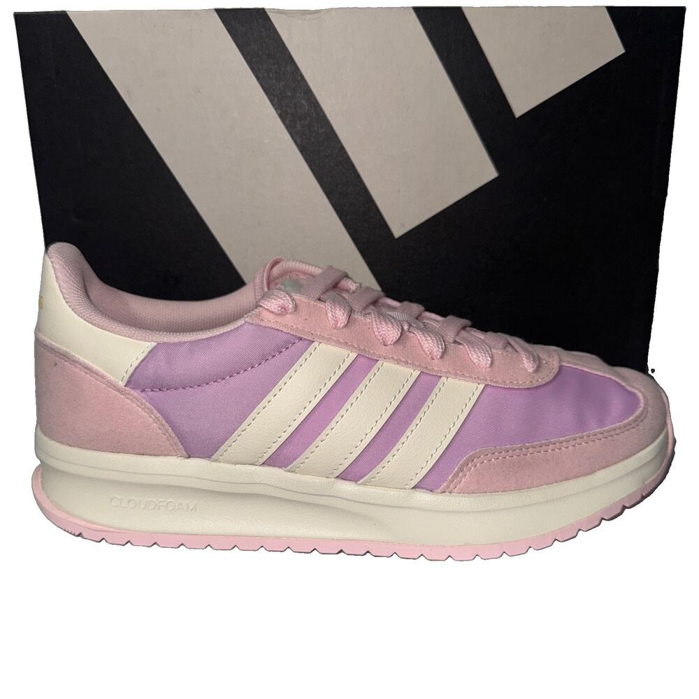 adidas Run 70s 2.0 Bliss Lilac Off White Clear Pink (GS) JS2306 New